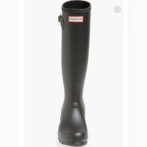 Hunter Original Tall Rain Boot / Matte Black